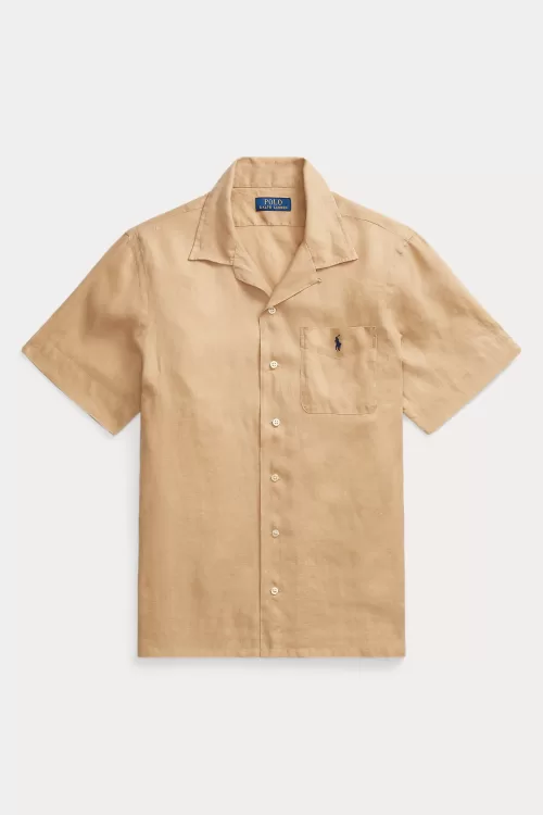 Polo Ralph Lauren – Camicia Sahariana In Lino Classic-Fit